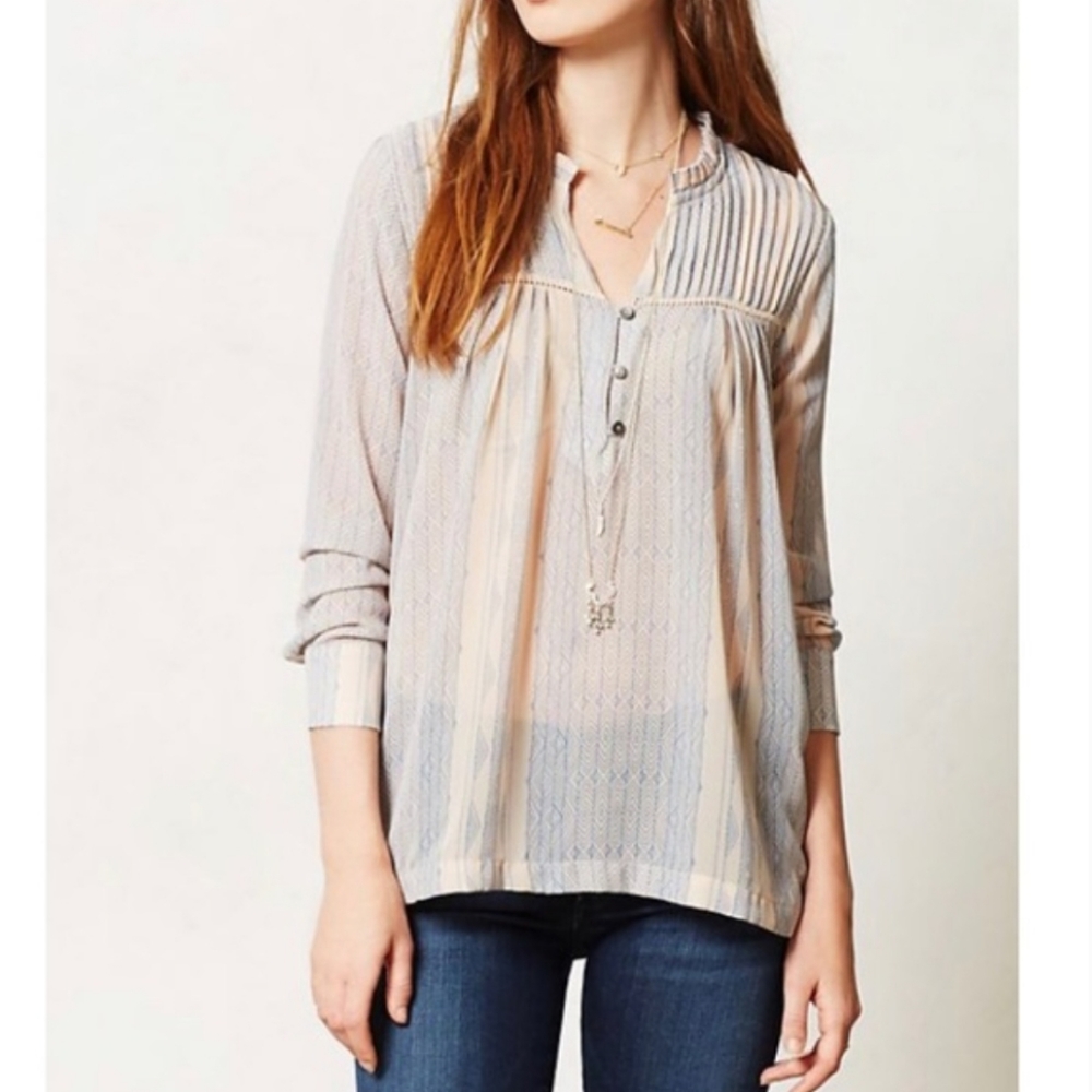 ANTHROPOLOGIE DOLAN COLLECTION BLOUSE NWOT